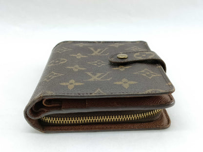 LOUIS VUITTON Monogram Papier Zip Wallet