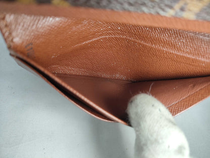 LOUIS VUITTON [Serial Number] CT0043 Monogram Louis Vuitton Wallet Monogram Bifold Wallet
