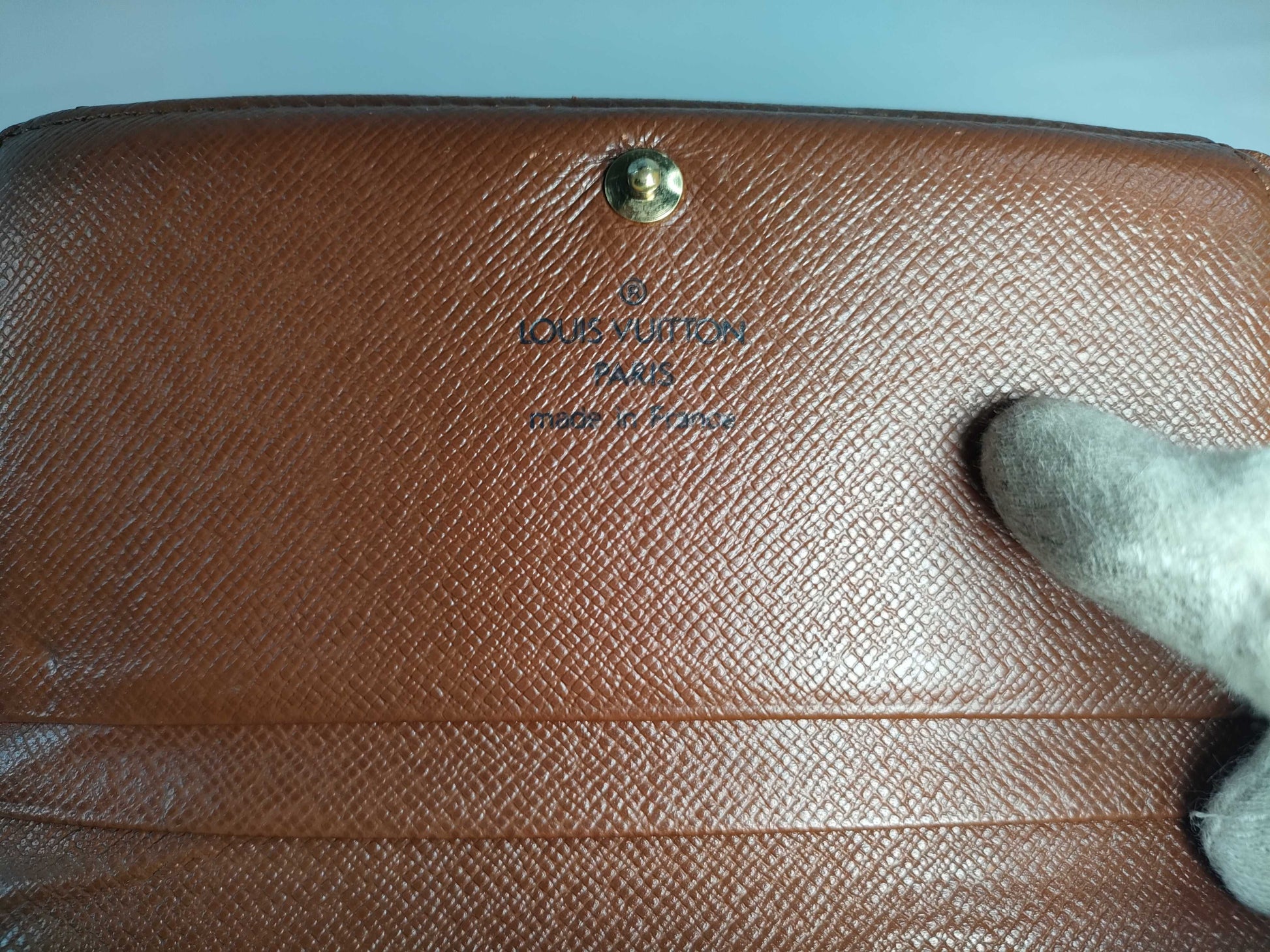 LOUIS VUITTON [Serial Number] CT0043 Monogram Louis Vuitton Wallet Monogram Bifold Wallet