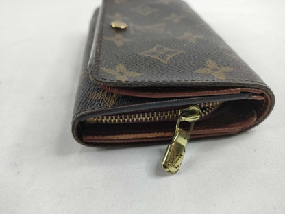 LOUIS VUITTON [Serial Number] CT0043 Monogram Louis Vuitton Wallet Monogram Bifold Wallet