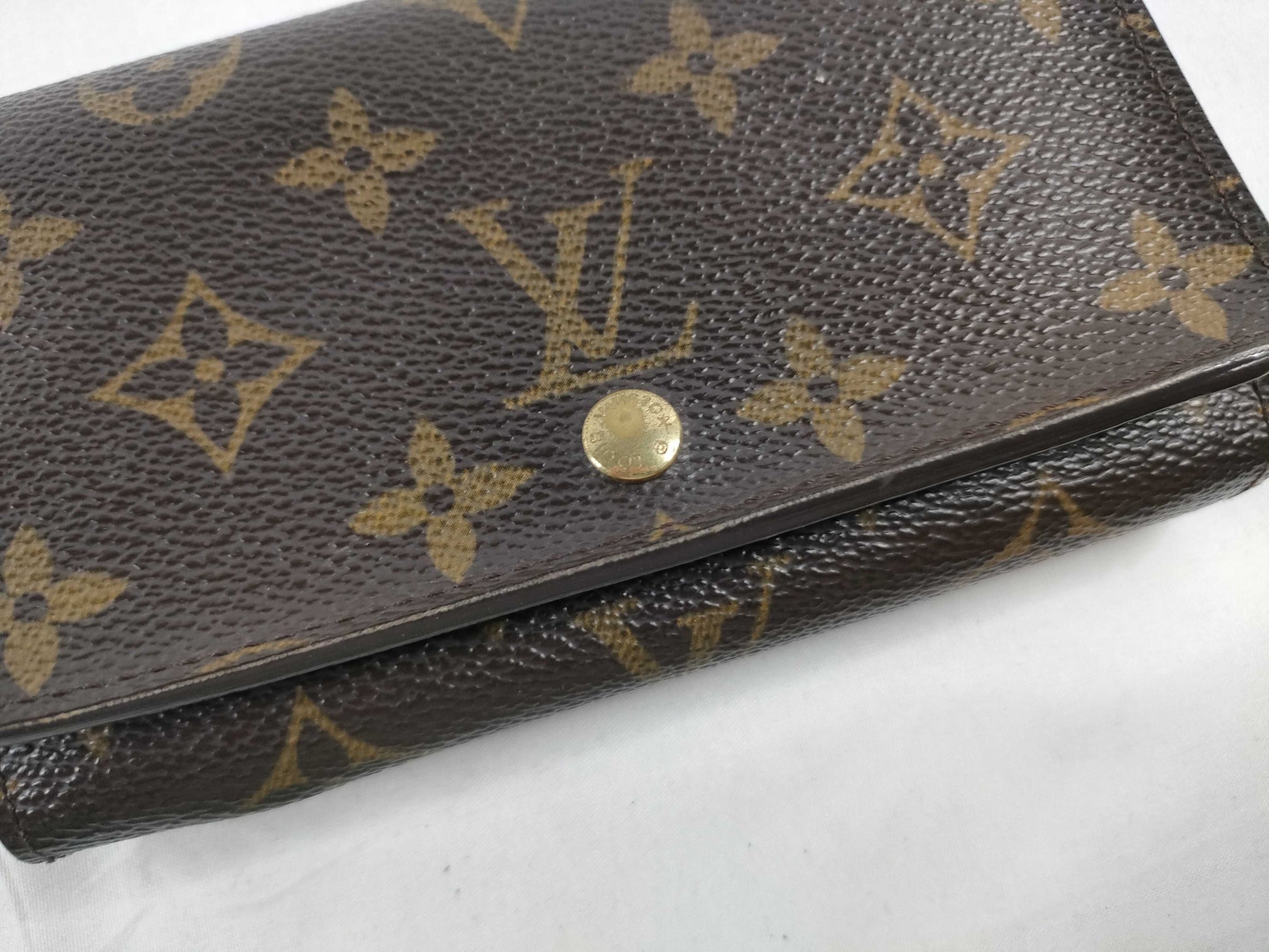 LOUIS VUITTON [Serial Number] CT0043 Monogram Louis Vuitton Wallet Monogram Bifold Wallet