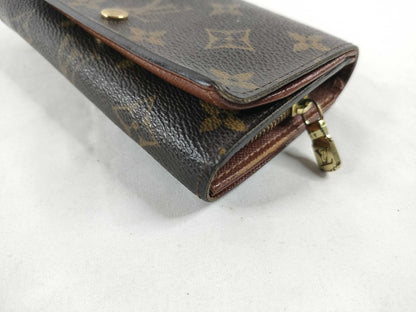 LOUIS VUITTON [Serial Number] CT0043 Monogram Louis Vuitton Wallet Monogram Bifold Wallet
