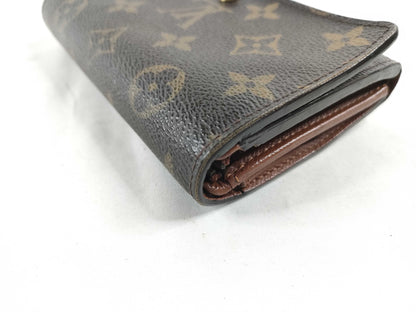 LOUIS VUITTON [Serial Number] CT0043 Monogram Louis Vuitton Wallet Monogram Bifold Wallet