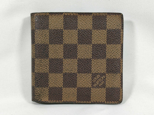 LOUIS VUITTON RFID Unverifiable CA0966 Damier Louis Vuitton Wallet Damier Bifold Wallet
