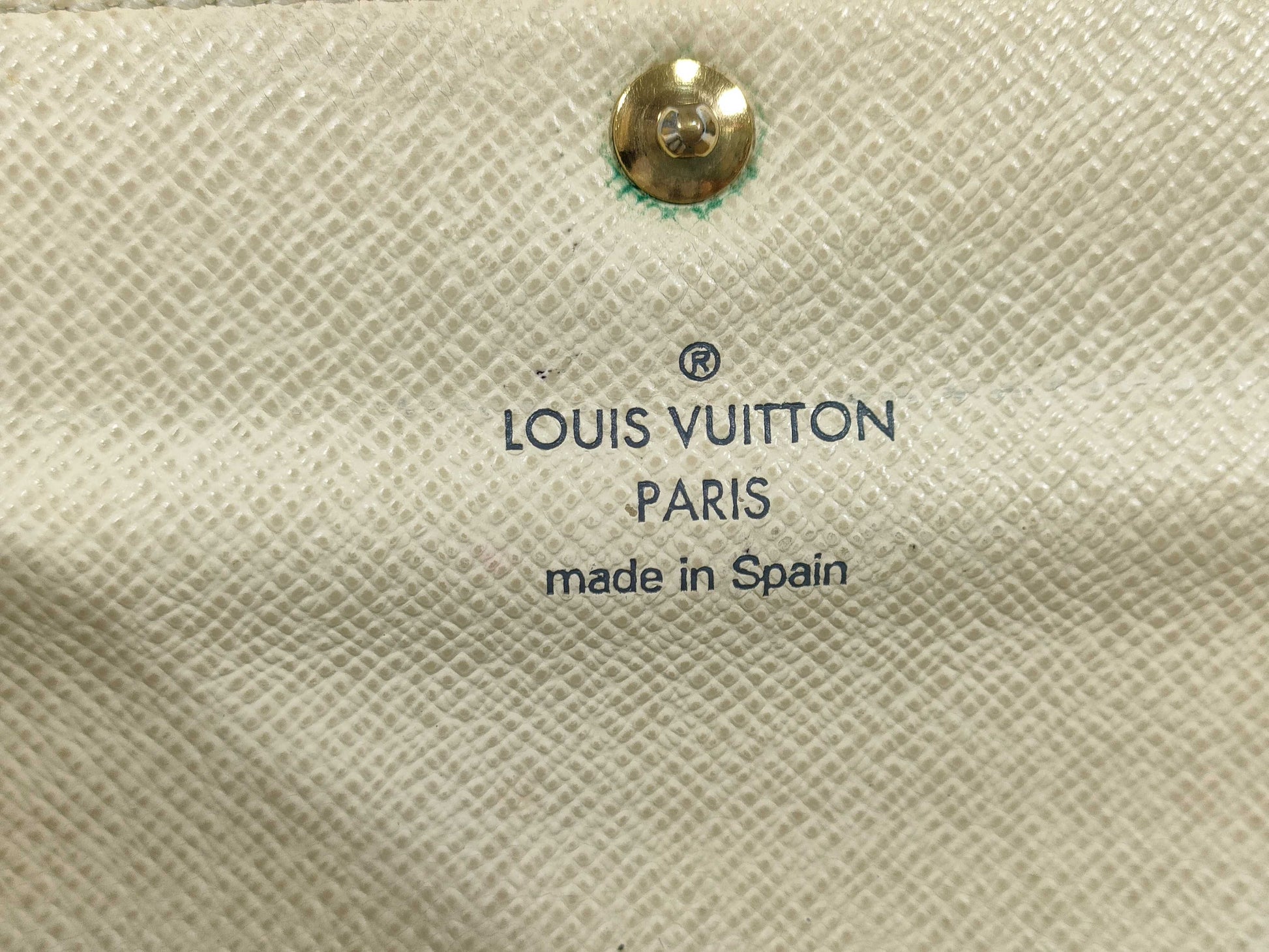LOUIS VUITTON Damier Azur Louis Vuitton Wallet Azur Long Wallet