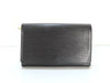 LOUIS VUITTON Epi Leather Bifold Wallet in Black