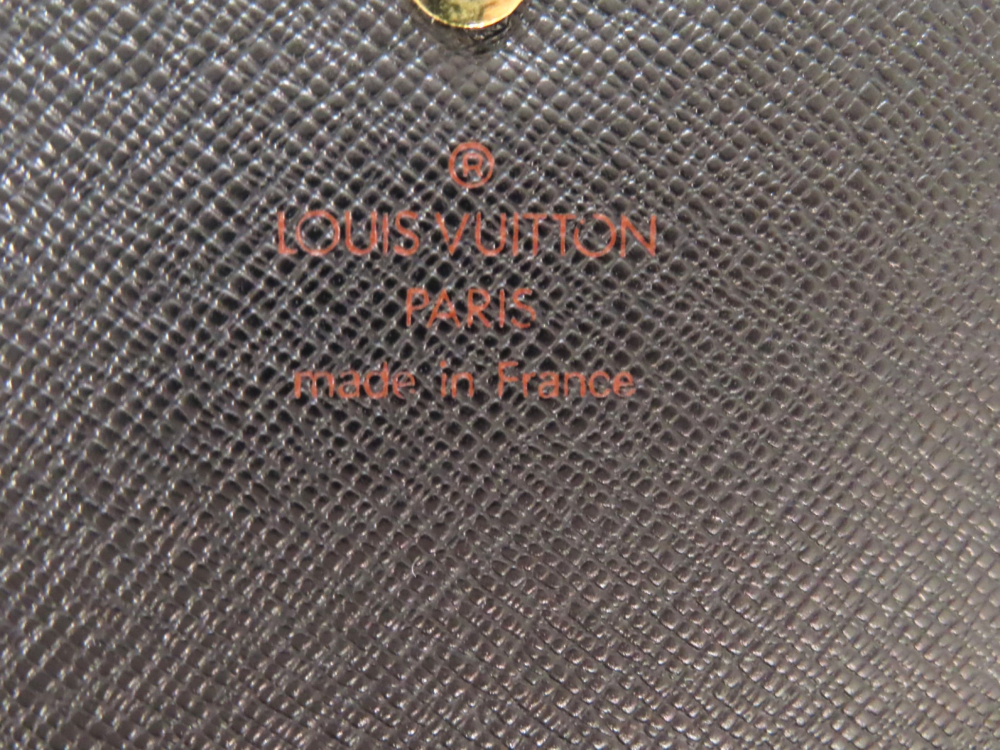 LOUIS VUITTON Epi Leather Bifold Wallet in Black