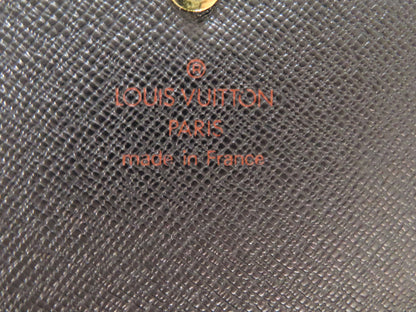 LOUIS VUITTON Epi Leather Bifold Wallet in Black