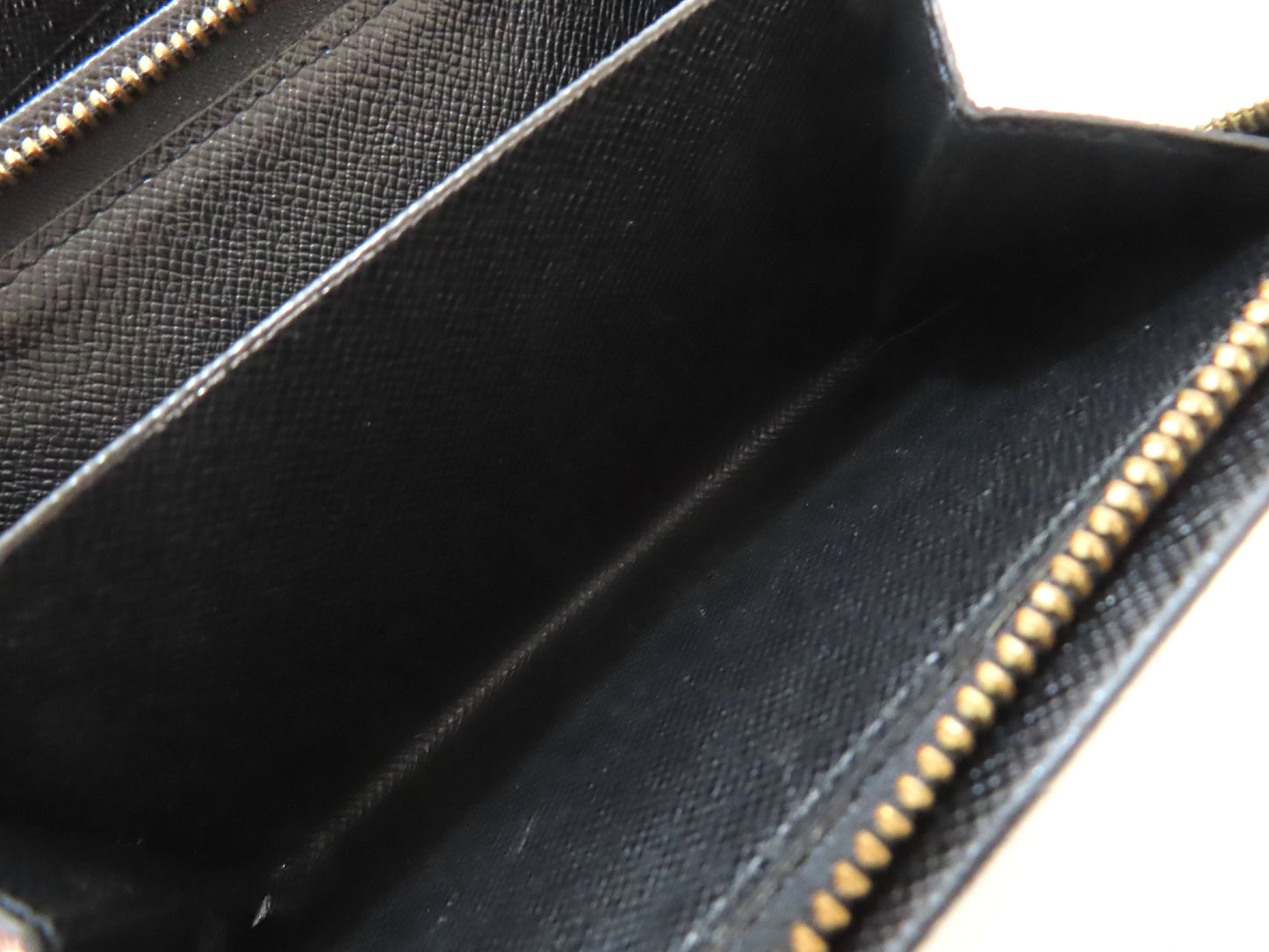 LOUIS VUITTON Epi Leather Bifold Wallet in Black