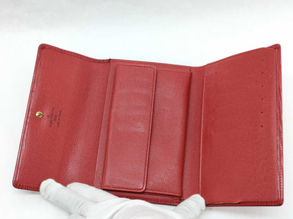 LOUIS VUITTON Epi Louis Vuitton Wallet Epi Tri-fold Wallet