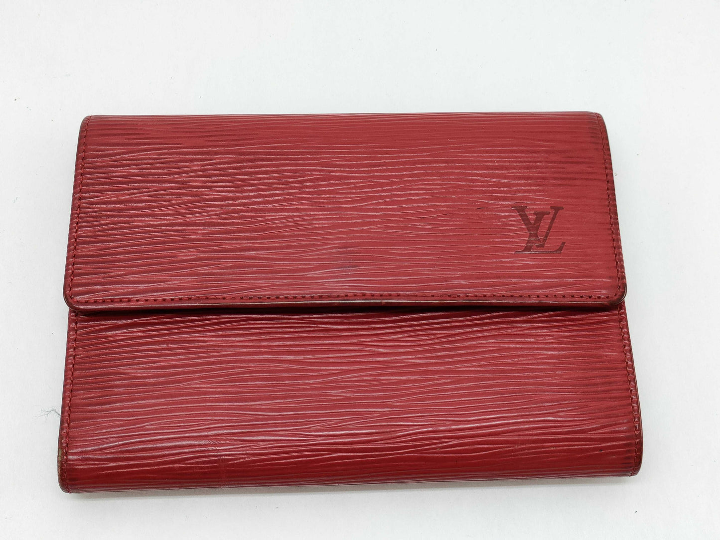 LOUIS VUITTON Epi Louis Vuitton Wallet Epi Tri-fold Wallet