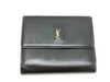 Yves Saint Laurent YSL Bifold Wallet Black Wallet