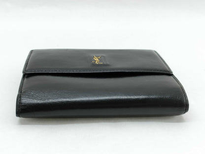 Yves Saint Laurent YSL Bifold Wallet Black Wallet