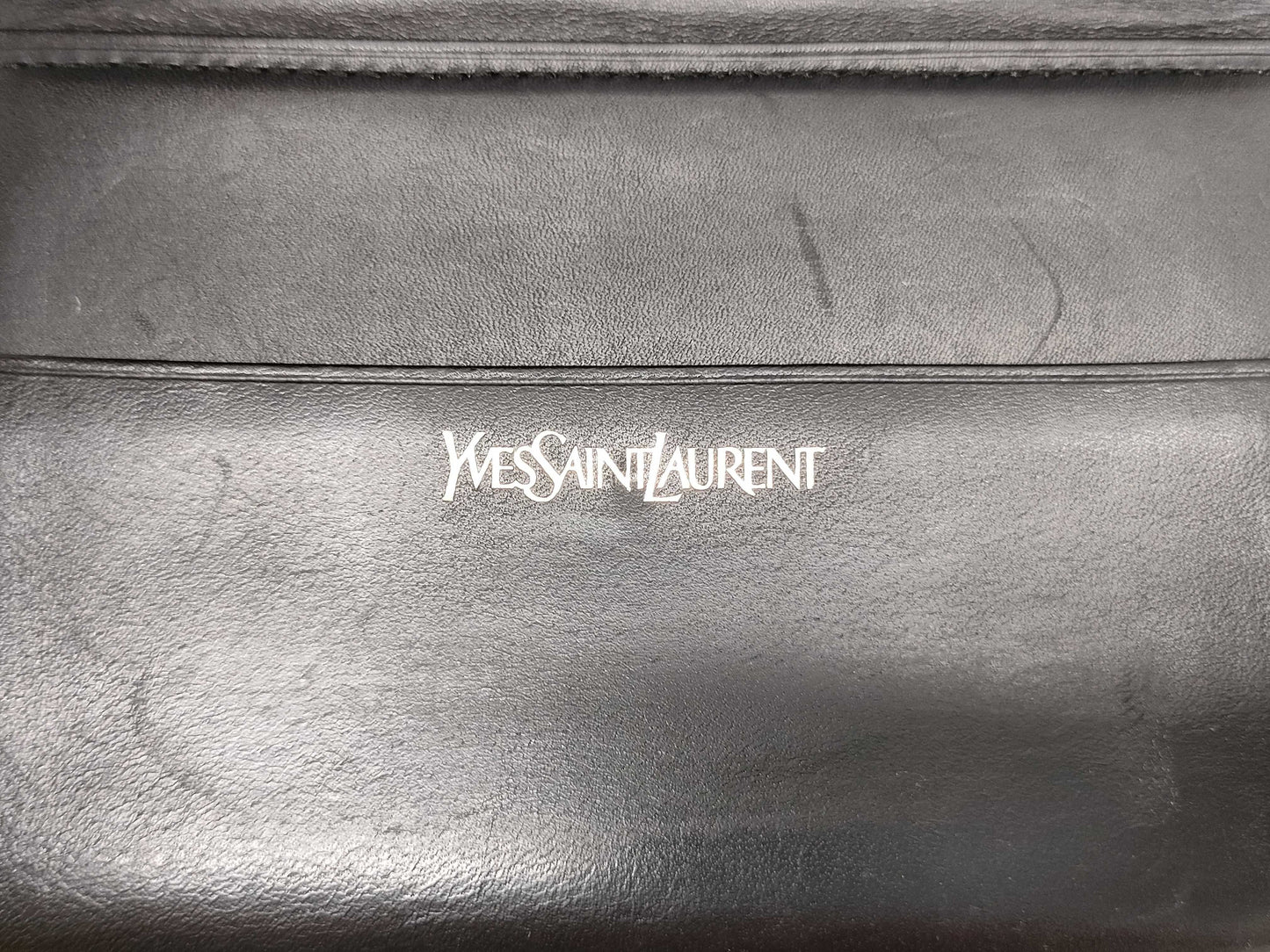 Yves Saint Laurent YSL Bifold Wallet Black Wallet
