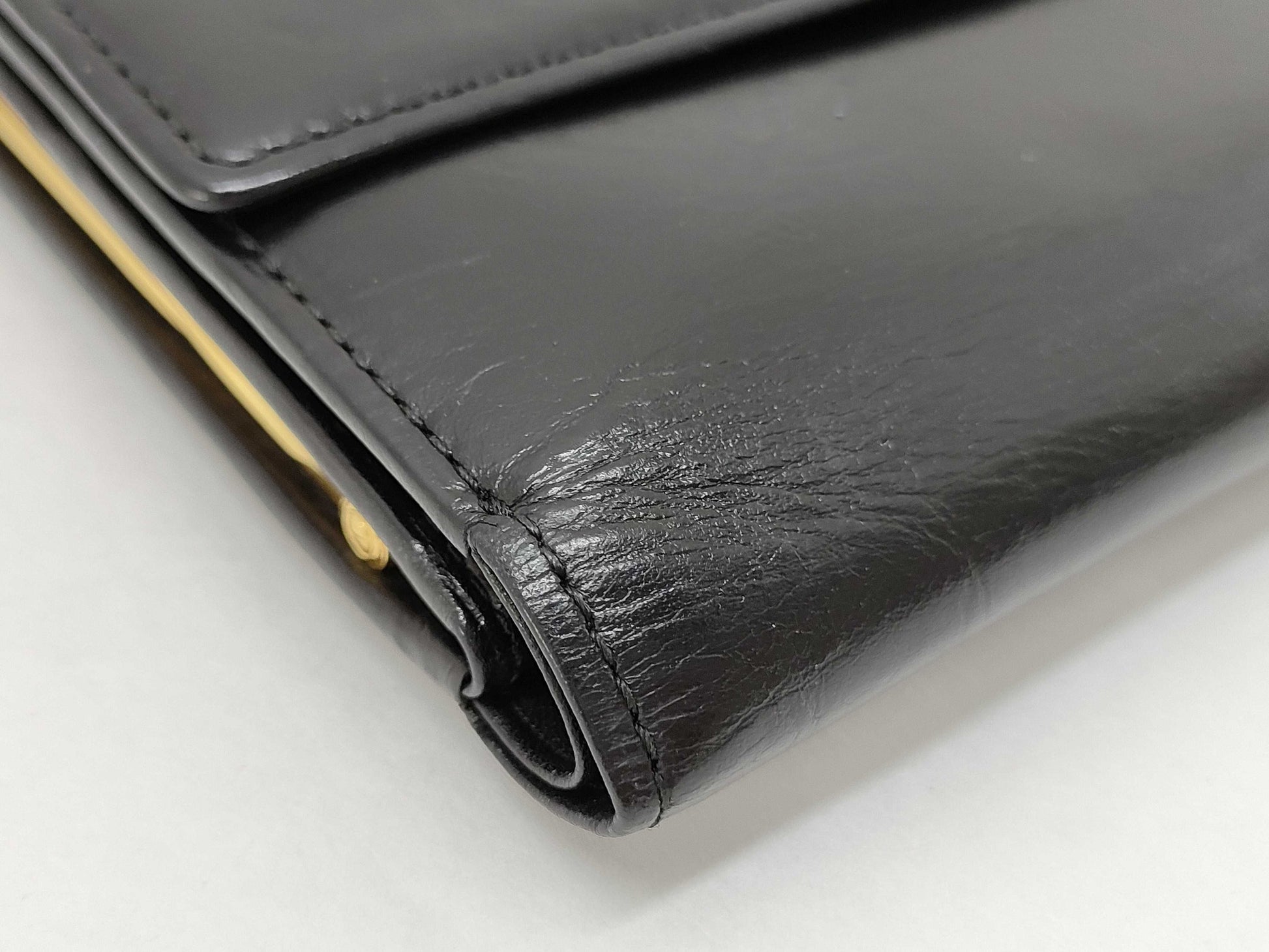 Yves Saint Laurent YSL Bifold Wallet Black Wallet