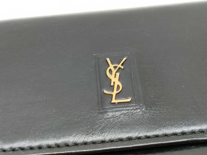 Yves Saint Laurent YSL Bifold Wallet Black Wallet