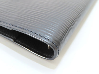 LOUIS VUITTON Epi Black Notebook Cover