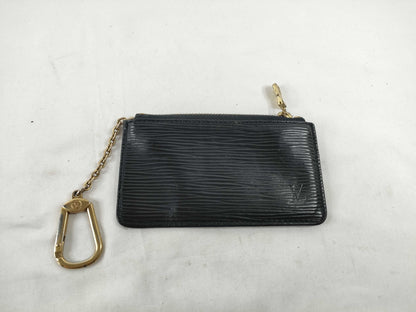 LOUIS VUITTON [Serial Number] CA0060 Epi Louis Vuitton Epi Coin Case Black Coin Case