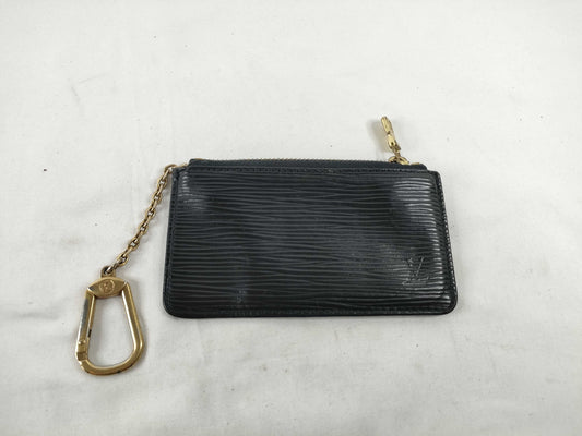 LOUIS VUITTON [Serial Number] CA0060 Epi Louis Vuitton Epi Coin Case Black Coin Case