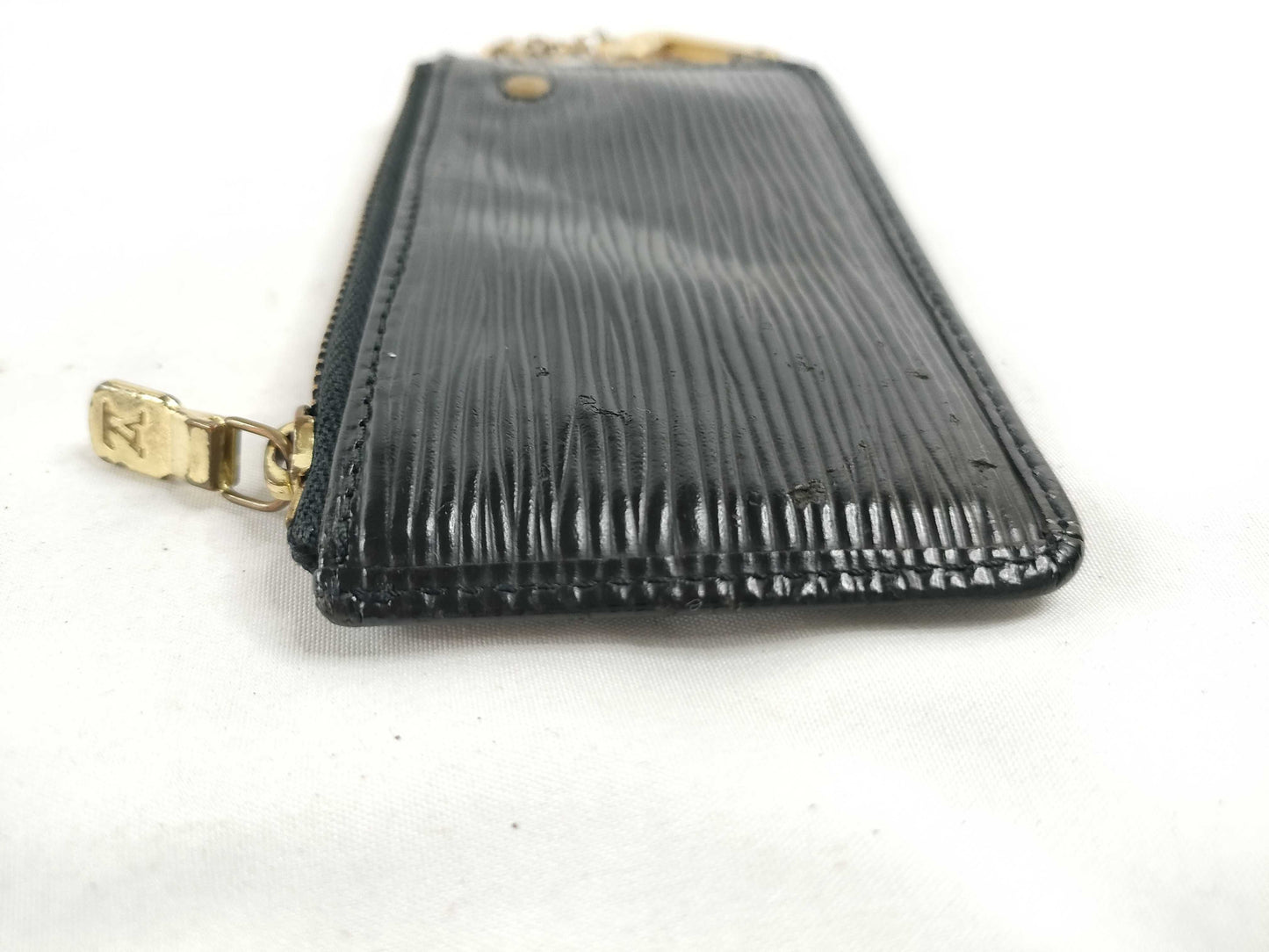 LOUIS VUITTON [Serial Number] CA0060 Epi Louis Vuitton Epi Coin Case Black Coin Case
