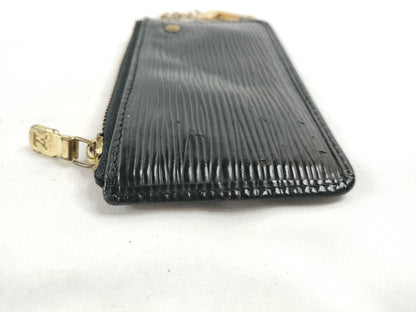LOUIS VUITTON [Serial Number] CA0060 Epi Louis Vuitton Epi Coin Case Black Coin Case