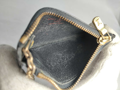 LOUIS VUITTON [Serial Number] CA0060 Epi Louis Vuitton Epi Coin Case Black Coin Case