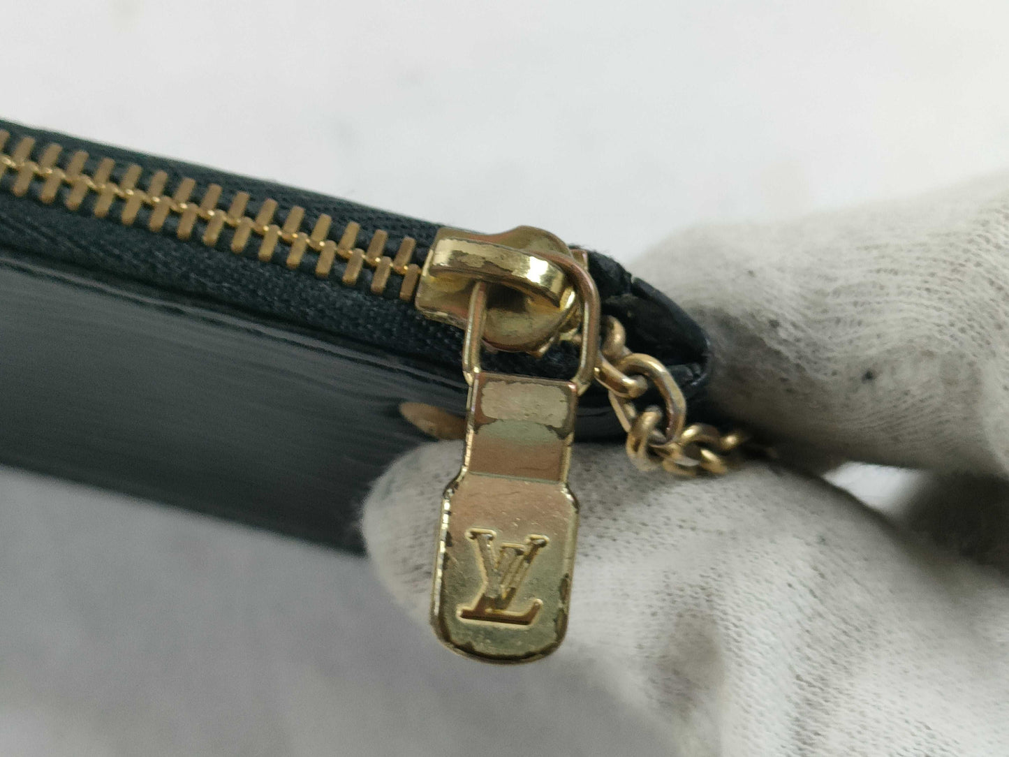 LOUIS VUITTON [Serial Number] CA0060 Epi Louis Vuitton Epi Coin Case Black Coin Case