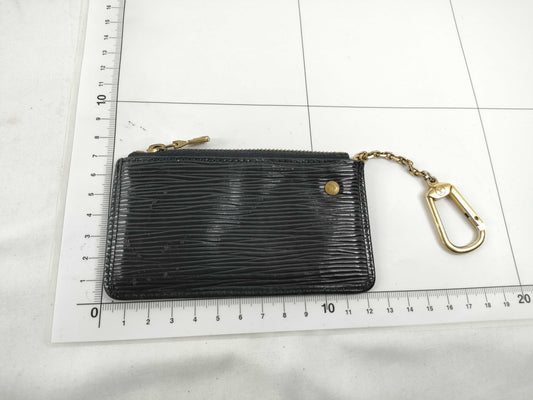 LOUIS VUITTON [Serial Number] CA0060 Epi Louis Vuitton Epi Coin Case Black Coin Case