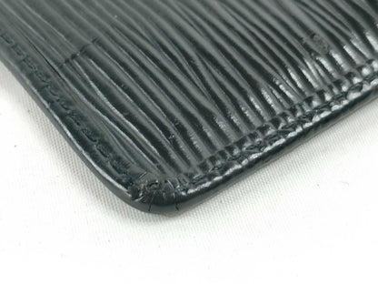 LOUIS VUITTON [Serial Number] CA0060 Epi Louis Vuitton Epi Coin Case Black Coin Case