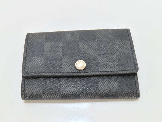 LOUIS VUITTON CT0160 Damier Graphite Key Case Key Case/Key Holder