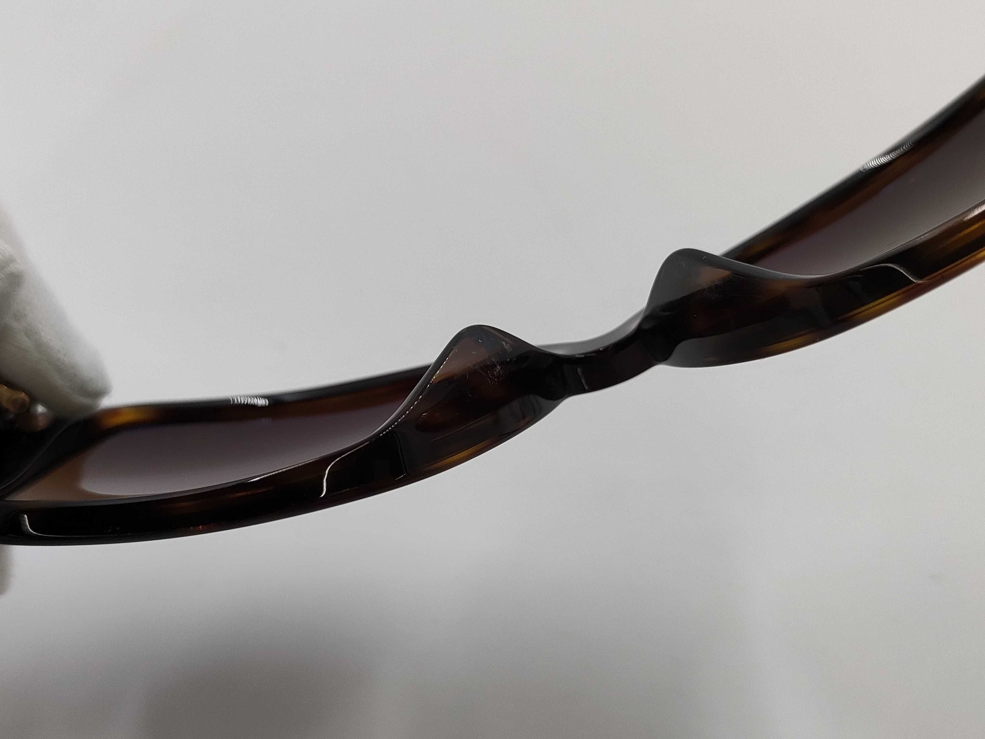  CHANEL Chanel Sunglasses Ribbon Brown Sunglasses Glasses