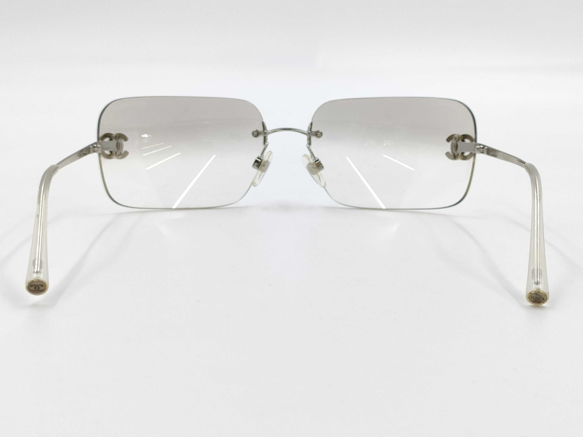  CHANEL Chanel Sunglasses Rhinestone Sunglasses Glasses