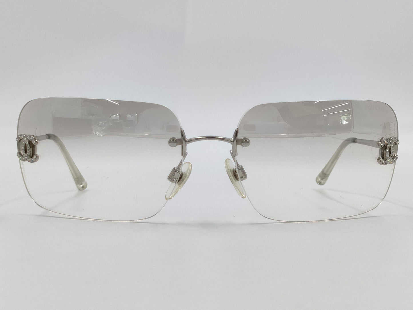  CHANEL Chanel Sunglasses Rhinestone Sunglasses Glasses