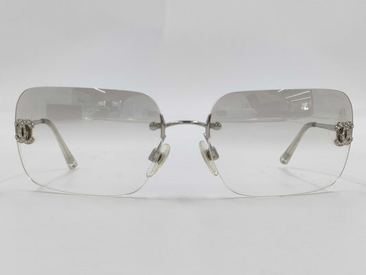  CHANEL Chanel Sunglasses Rhinestone Sunglasses Glasses