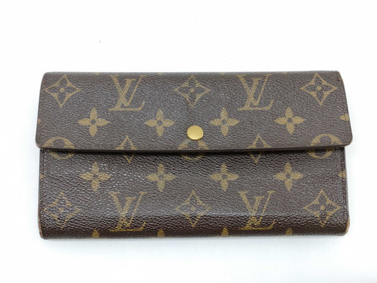 LOUIS VUITTON Monogram Long Wallet