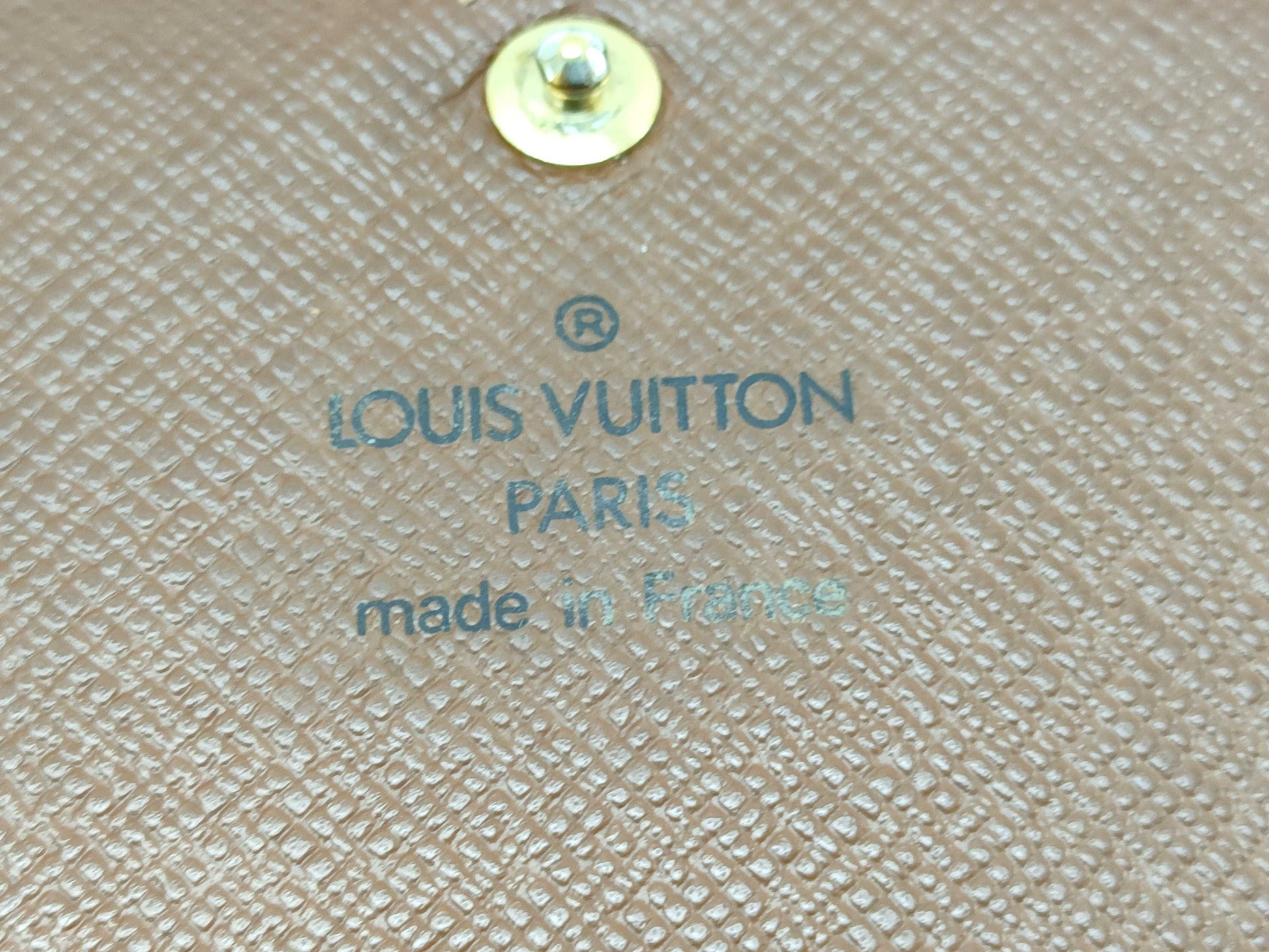 LOUIS VUITTON Monogram Louis Vuitton Monogram Folding Wallet