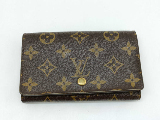 LOUIS VUITTON Monogram Louis Vuitton Monogram Folding Wallet
