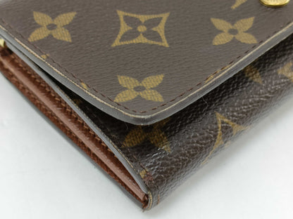 LOUIS VUITTON Monogram Louis Vuitton Monogram Folding Wallet