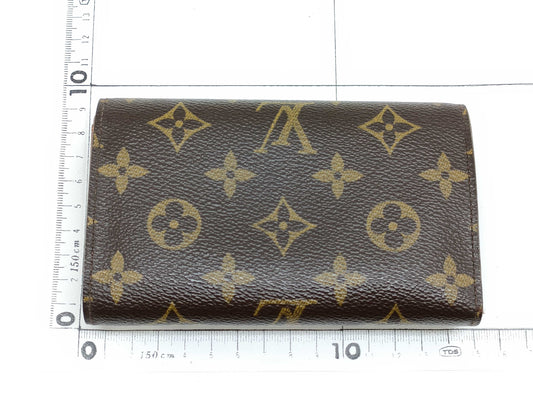 LOUIS VUITTON Monogram Louis Vuitton Monogram Folding Wallet