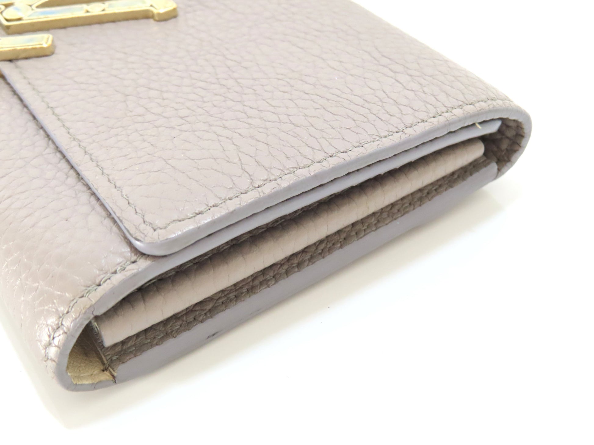 LOUIS VUITTON RFID Verified Louis Vuitton Portefeuille Capucines Wallet