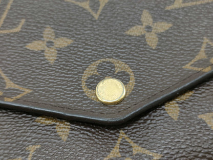 LOUIS VUITTON Monogram Louis Vuitton Monogram Long Wallet