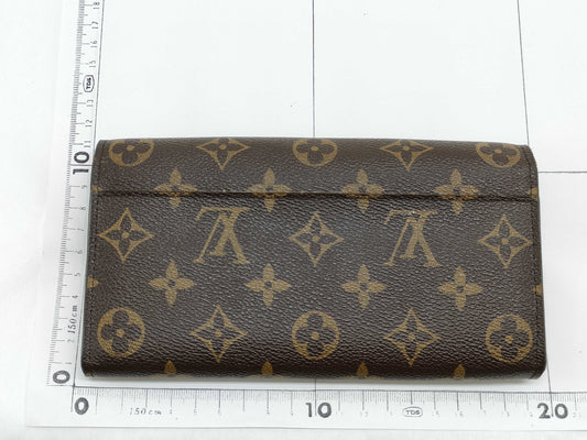 LOUIS VUITTON Monogram Louis Vuitton Monogram Long Wallet