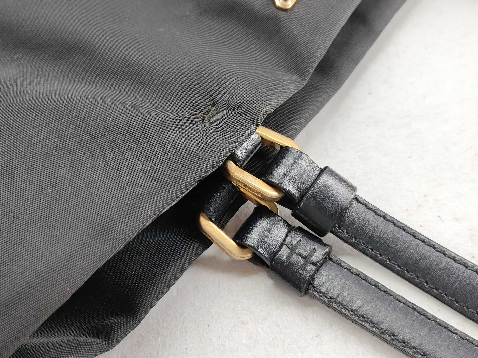 PRADA Nylon Prada Nylon Tote Black Tote Bag