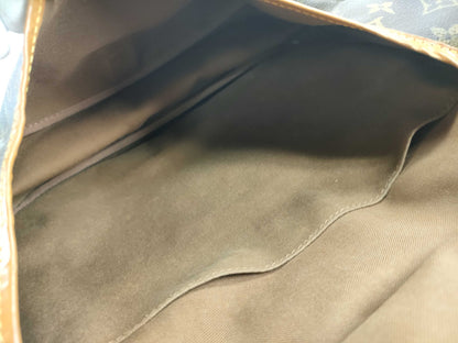 LOUIS VUITTON RFID verification failed. AR0990 Monogram Saumur Shoulder Bag.