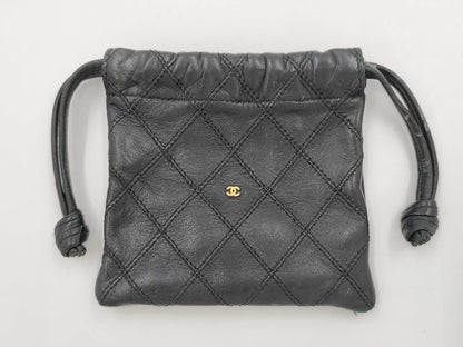 CHANEL Drawstring Bag Other Accessories