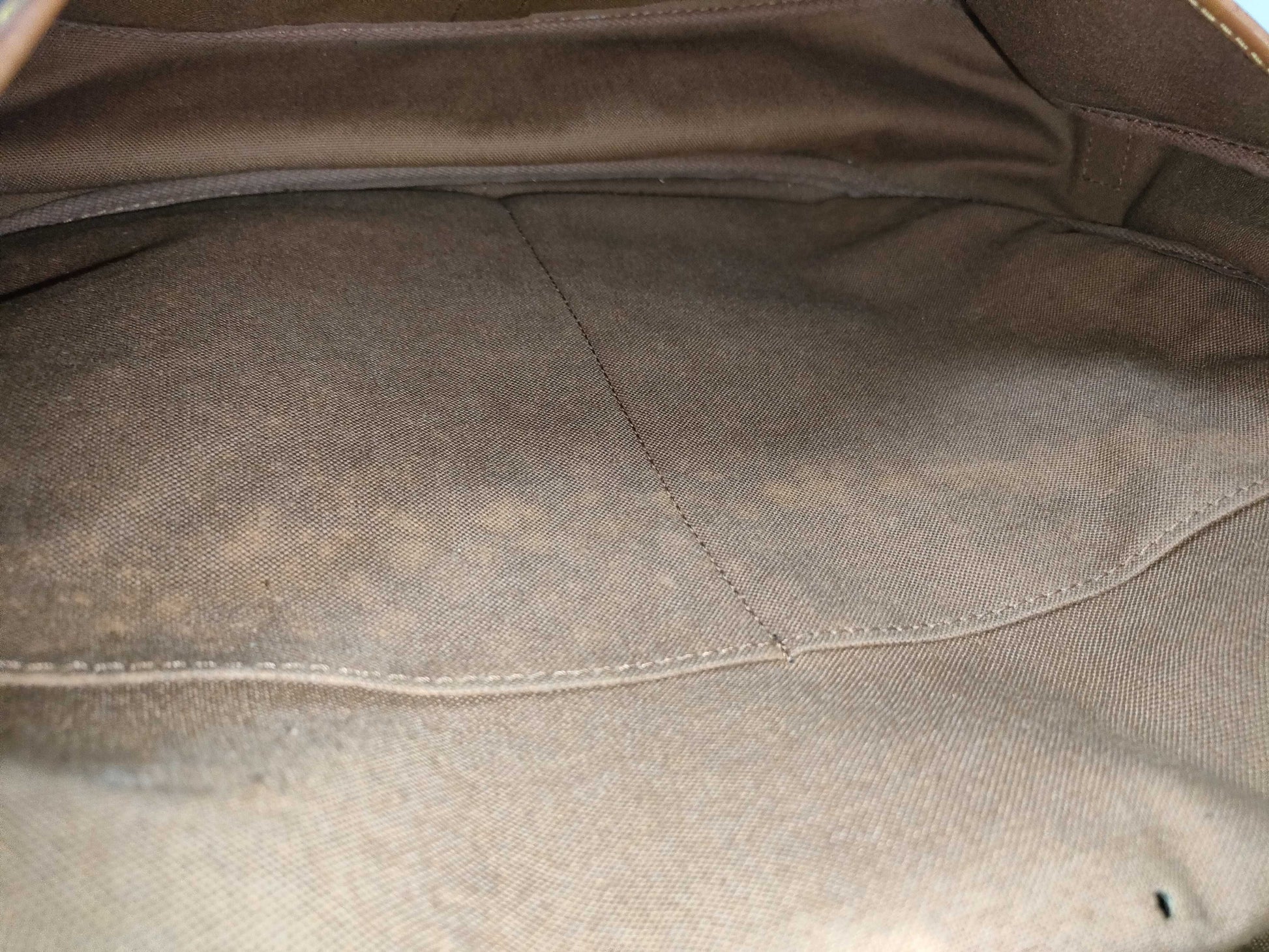 LOUIS VUITTON RFID Unverifiable Monogram Louis Vuitton Saumur Shoulder Bag