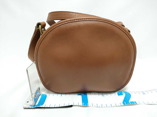 COACH Leather Shoulder Bag Brown Shoulder Bag