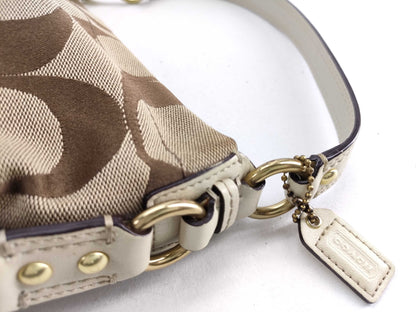 COACH Signature One-Shoulder Shoulder Bag
