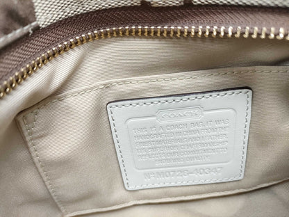 COACH Signature One-Shoulder Shoulder Bag