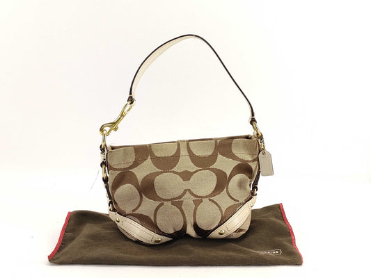 COACH Signature One-Shoulder Shoulder Bag